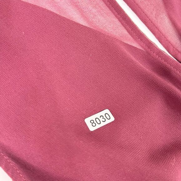 BHLDN Capulet Maxi Dress Womens Small Burgundy Sleeveless Keyhole Back V-Neck - Picture 9 of 9